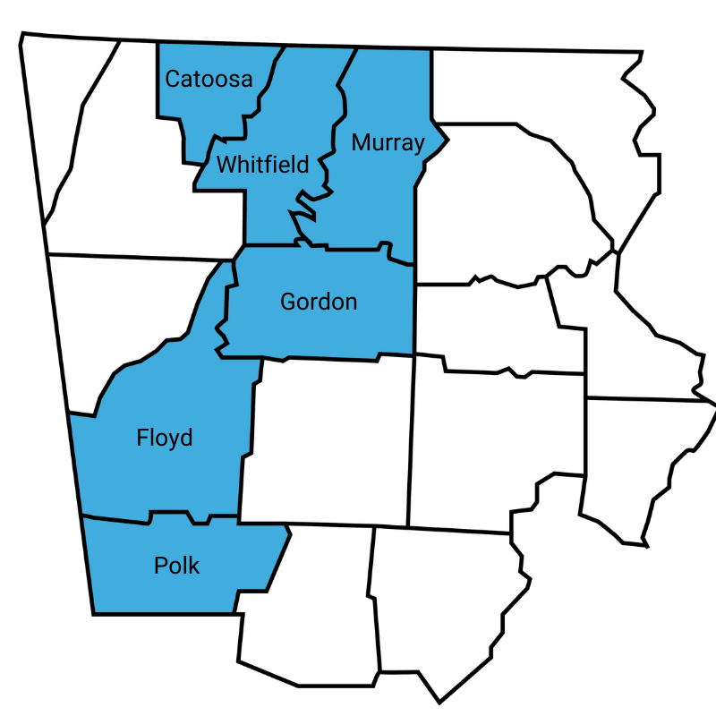 Trinity Disposal Service provides trash pickup and other services to Whitfield, Catoosa, Murray, Gordon, Floyd, and Polk Counties